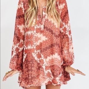 Show Me Your Mumu Happy Henna Jamie Tunic. Size M